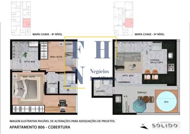  - Apartamento 2 Quartos à Venda no Barro Preto em Belo Horizonte