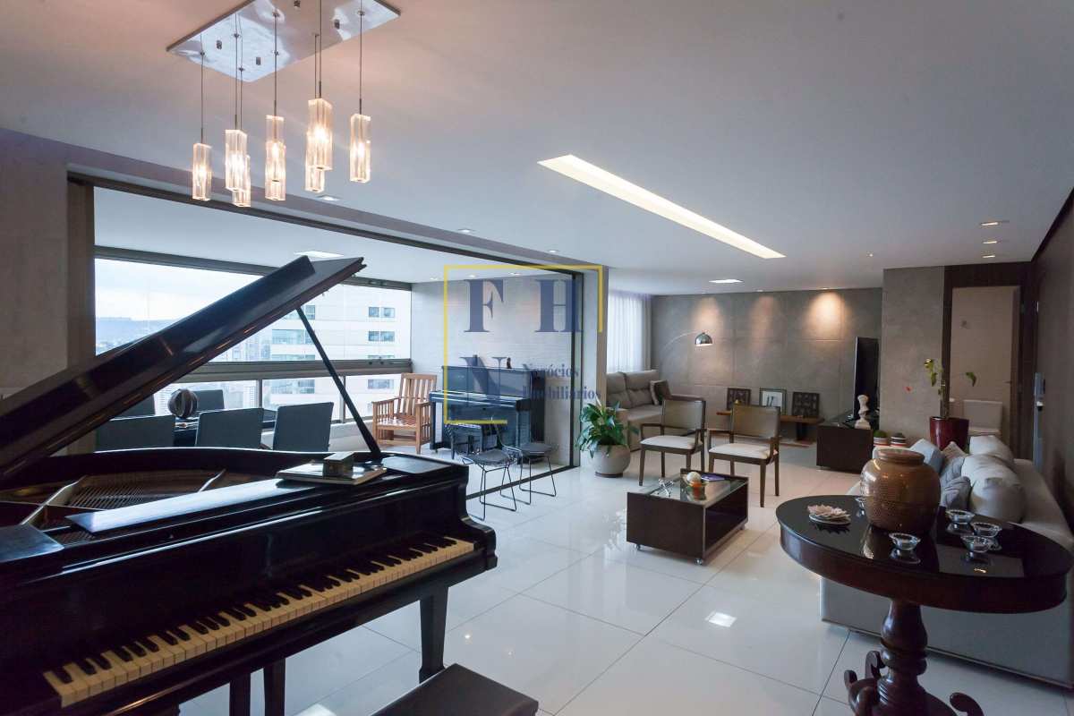 Apartamento à venda com 3 quartos, 201.00m² - Vila da Serra,Nova Lima