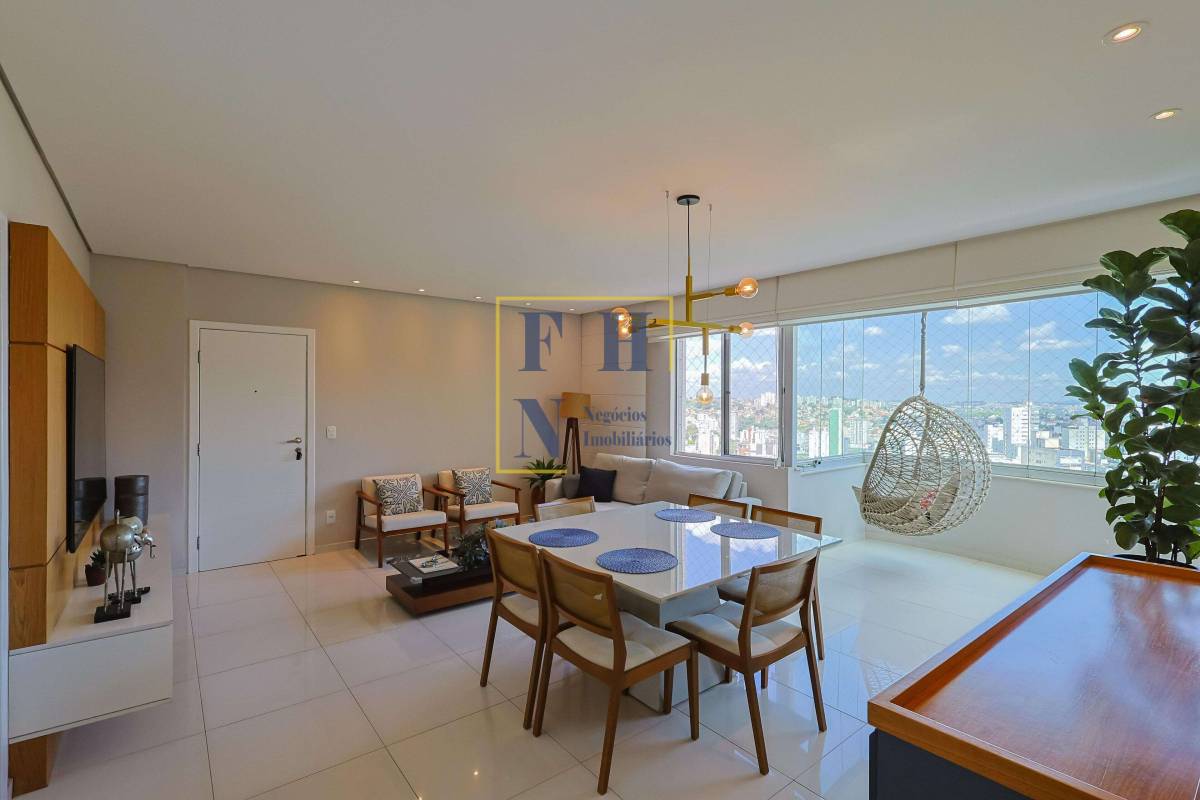 Apartamento à venda com 3 quartos, 118m² - Buritis,