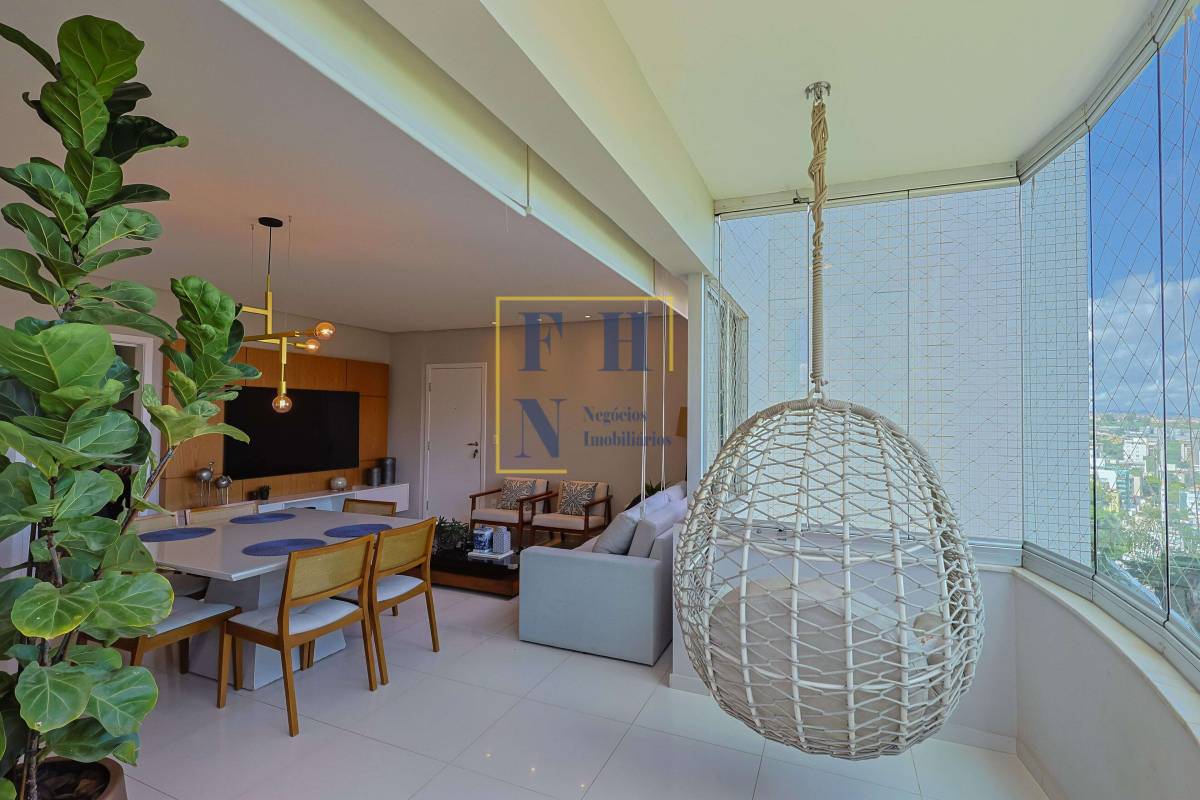 Apartamento à venda com 3 quartos, 118m² - Buritis,
