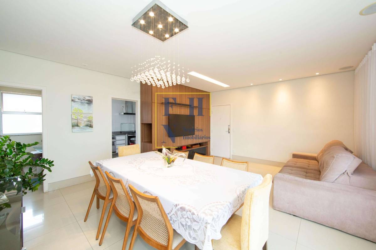 Apartamento à venda com 3 quartos, 118m² - Buritis,