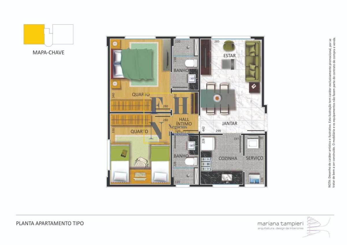 Apartamento 2 Quartos à Venda no Buritis em Belo Horizonte