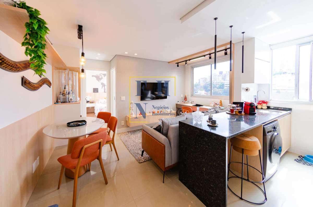 Apartamento 1 Quarto à Venda no Buritis em Belo Horizonte