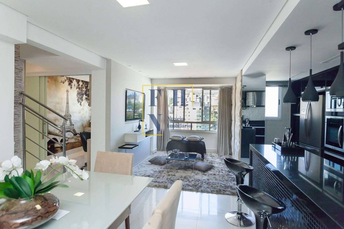 Apartamento à venda com 3 quartos, 160m² - Buritis,