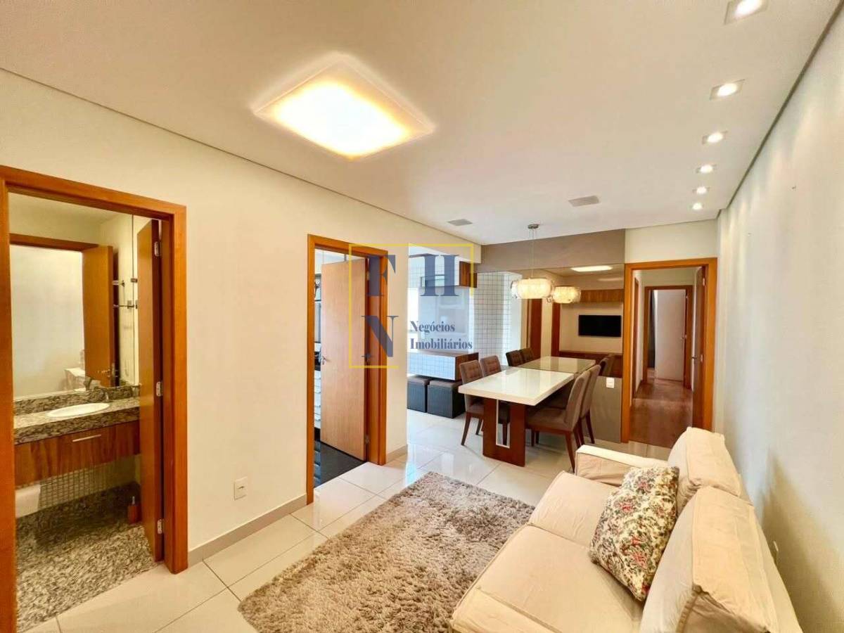 Apartamento à venda com 2 quartos, 64m² - Buritis,