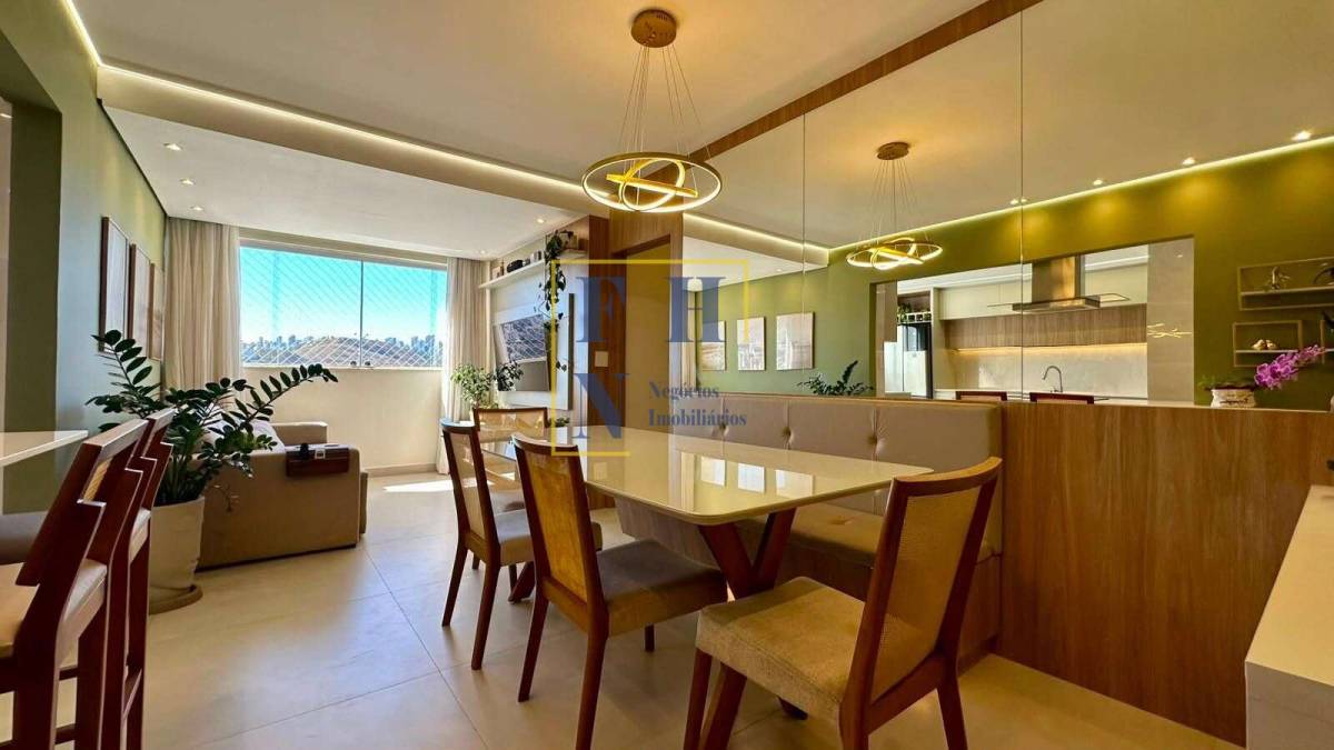 Apartamento à venda com 4 quartos, 115m² - Buritis,