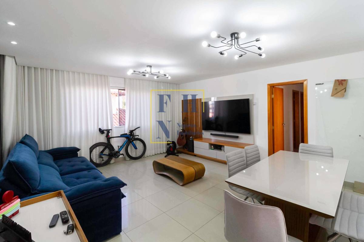 Apartamento à venda com 3 quartos, 100m² - Castelo,
