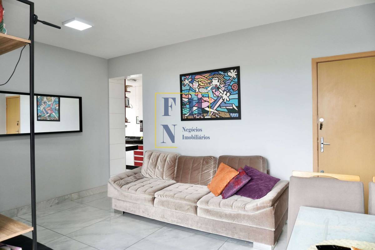 Apartamento à venda com 3 quartos, 60m² - Fernão Dias,