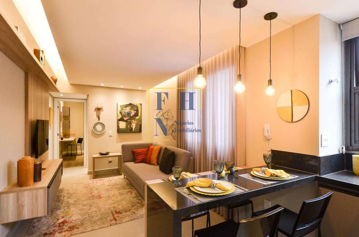 Apartamento à venda com 1 quarto, 38m² - Floresta,