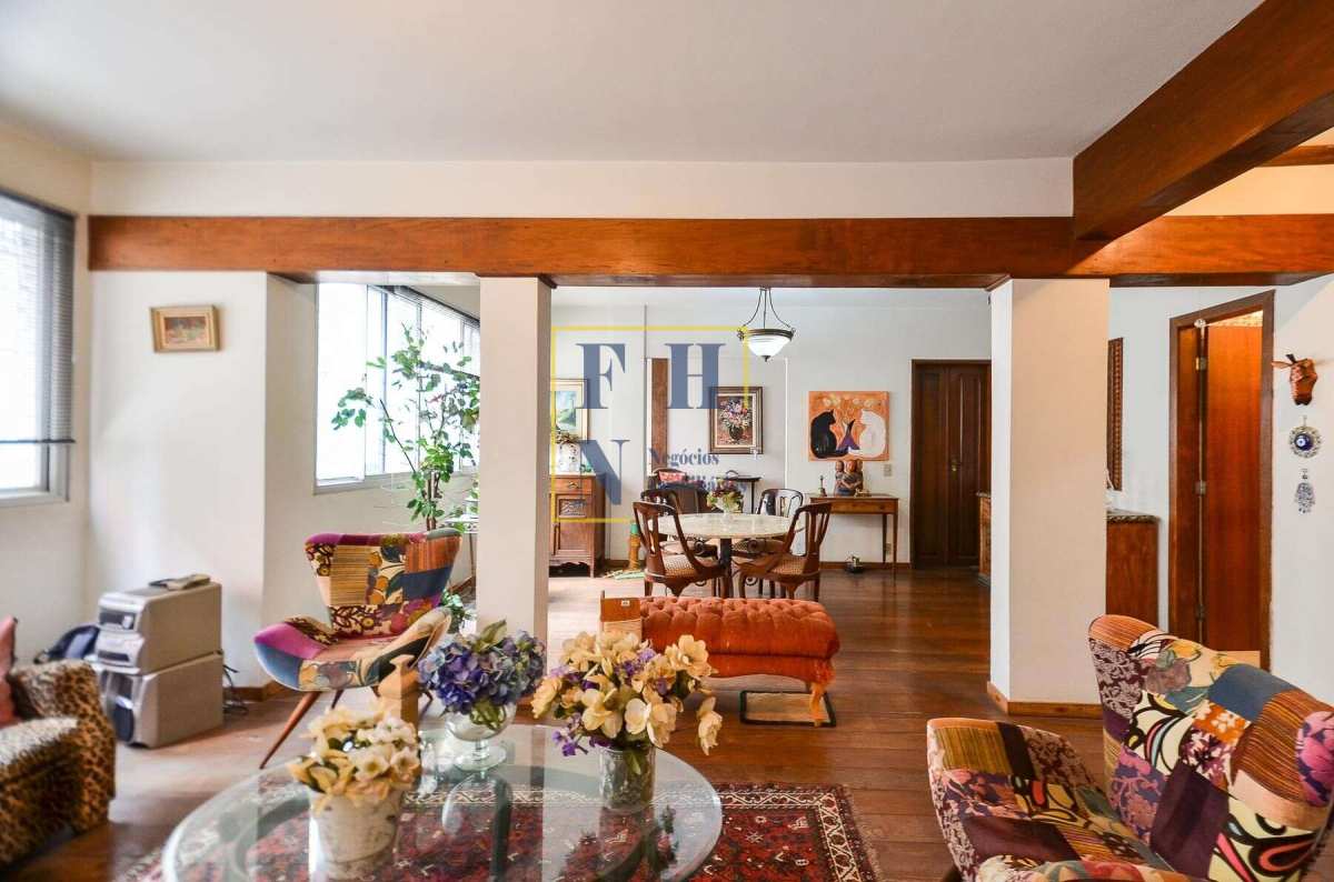 Apartamento à venda com 4 quartos, 168m² - Funcionários,Belo Horizonte