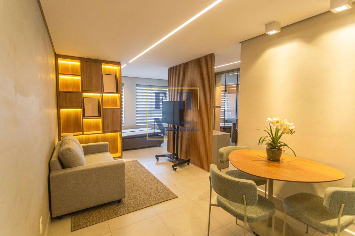 Apartamento 1 Quarto à Venda no Lourdes em Belo Horizonte - FHN Imóveis