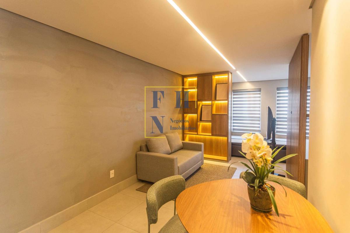  - Apartamento 1 Quarto à Venda no Lourdes em Belo Horizonte