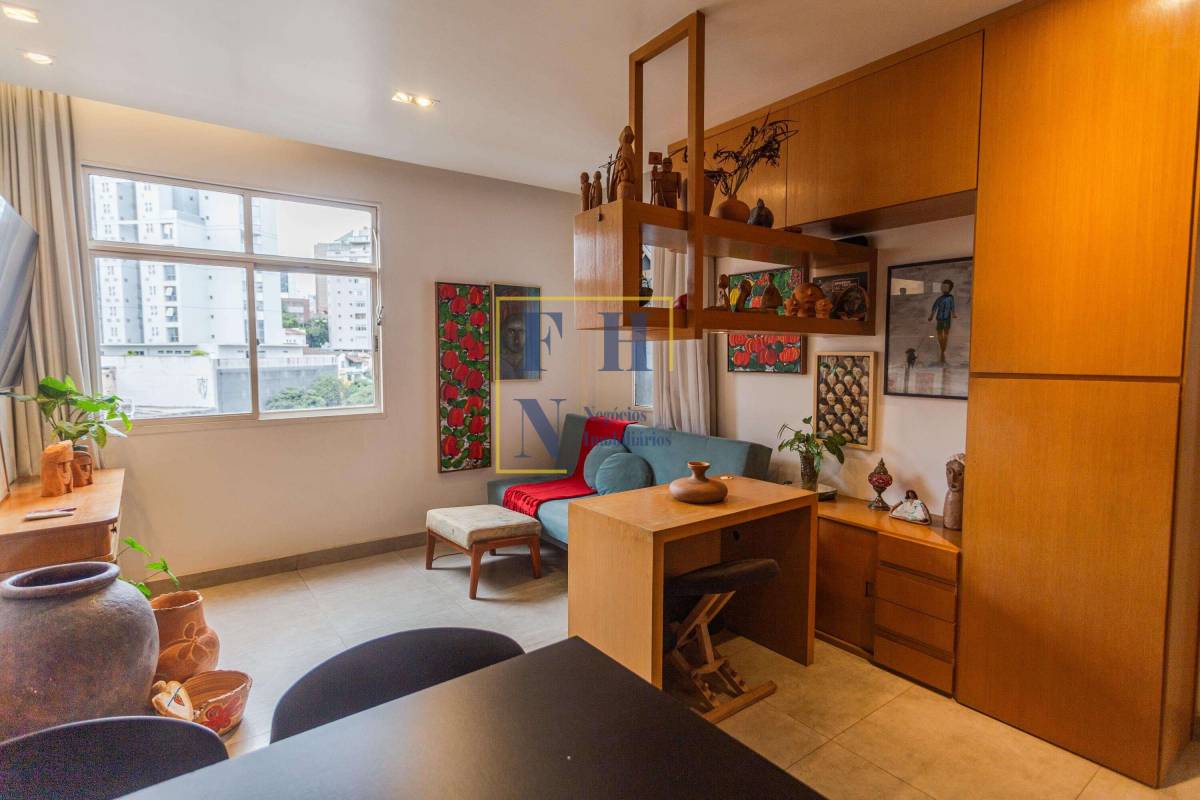 Apartamento à venda com 1 quarto, 49m² - Lourdes,