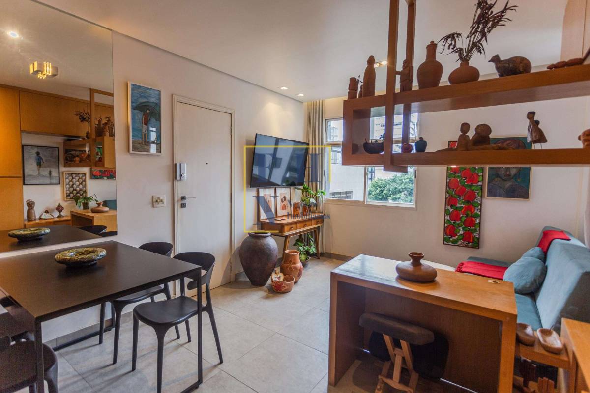Apartamento à venda com 1 quarto, 49m² - Lourdes,