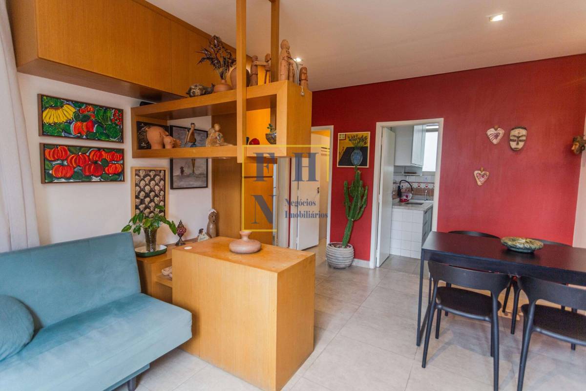 Apartamento à venda com 1 quarto, 49m² - Lourdes,