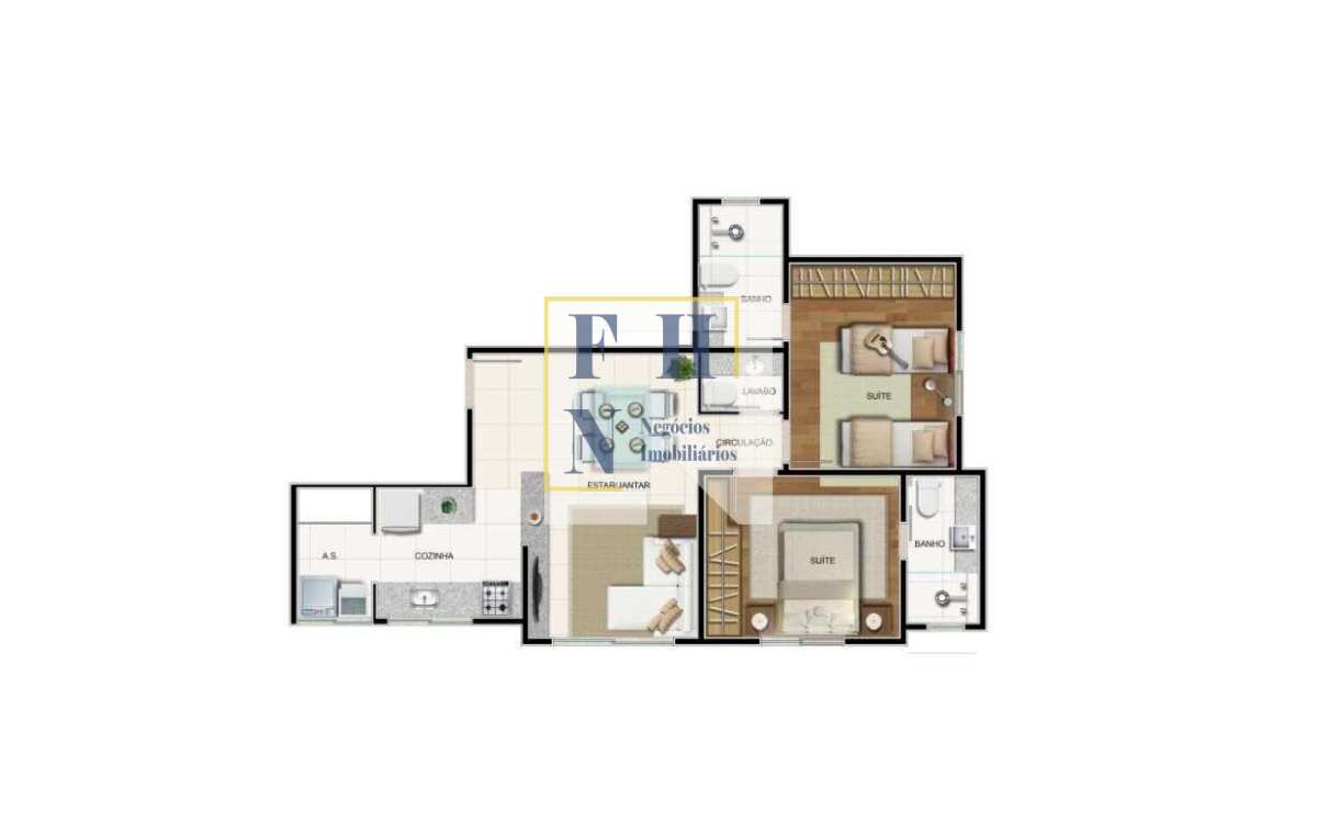 Apartamento 3 Quartos à Venda na Sagrada Família em Belo Horizonte