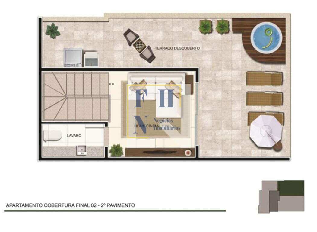 Apartamento 1 Quarto à Venda na Sagrada Família em Belo Horizonte
