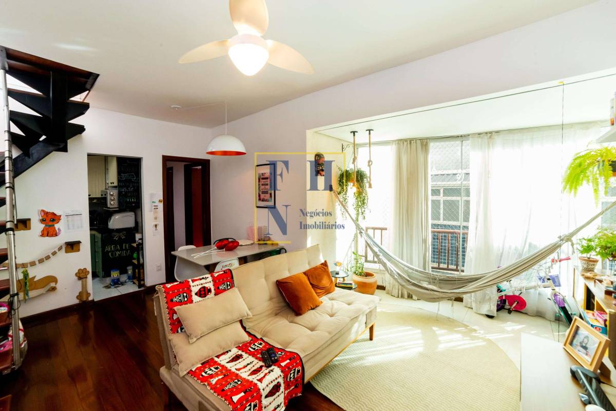 Apartamento à venda com 4 quartos, 130m² - Santa Tereza,