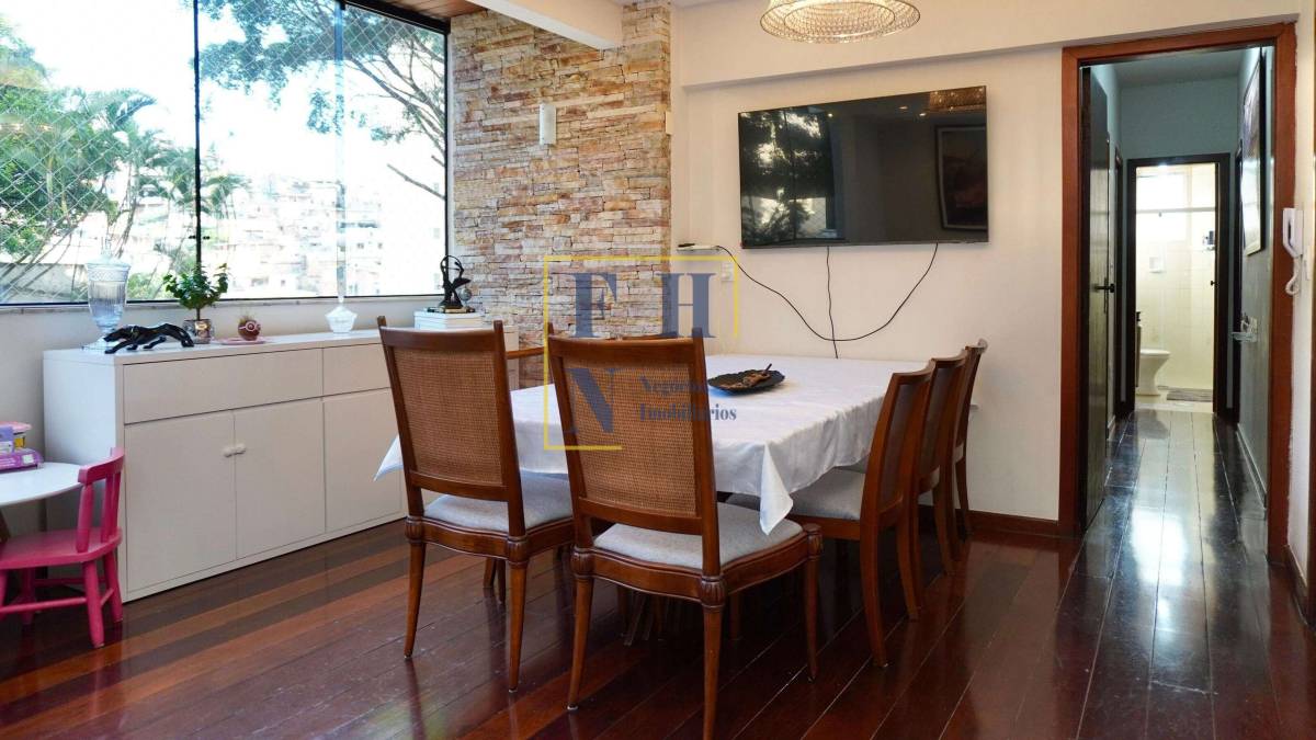 Apartamento à venda com 3 quartos, 98m² - Santo Antônio,