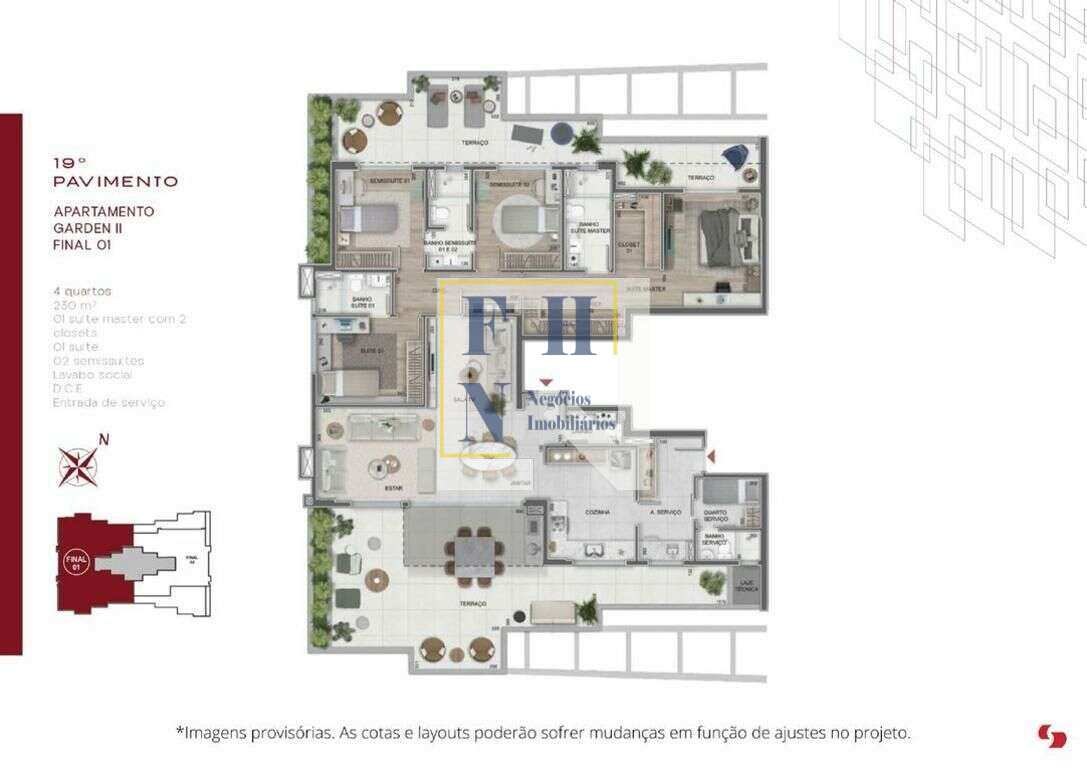 Apartamento 3 Quartos à Venda na Savassi em Belo Horizonte
