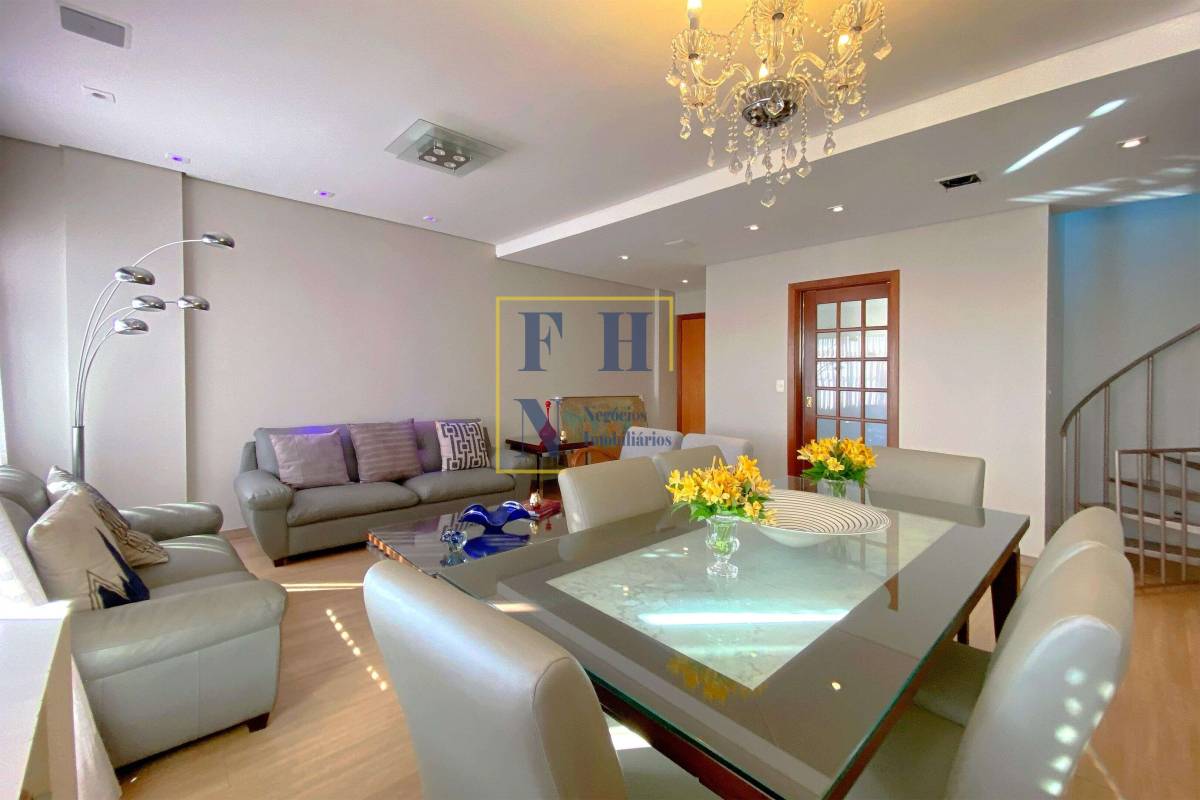 Apartamento à venda com 4 quartos, 220m² - Serra,