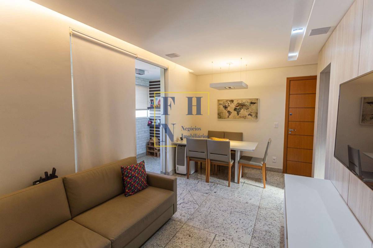 Apartamento à venda com 3 quartos, 72m² - Serra,