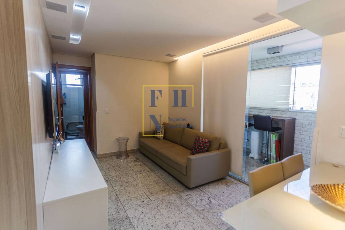 Apartamento à venda com 3 quartos, 72m² - Serra,