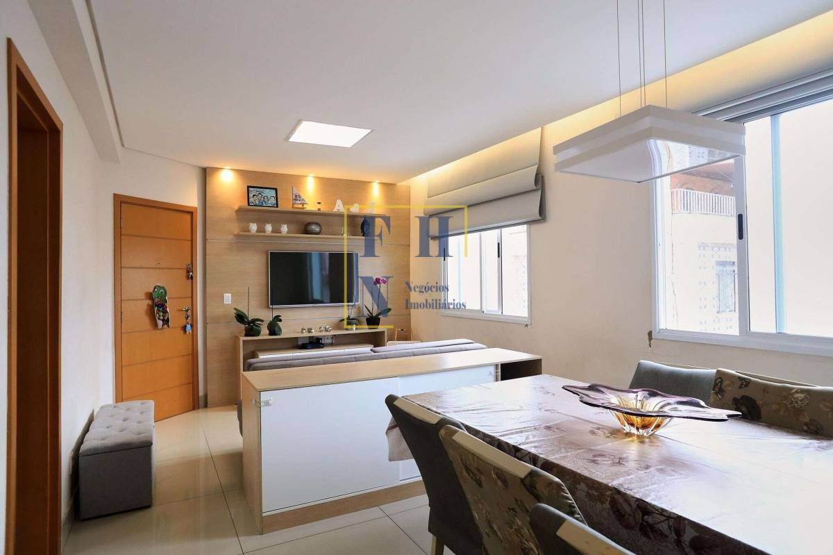 Apartamento à venda com 3 quartos, 88m² - Serra,