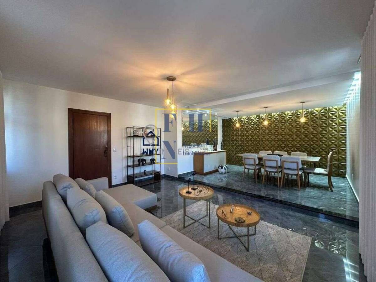 Apartamento à venda com 3 quartos, 190m² - Serra,