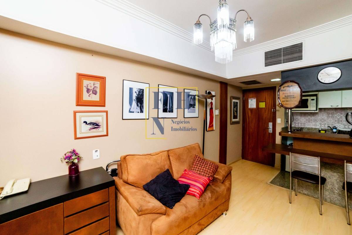Apartamento à venda com 1 quarto, 38m² - Serra,