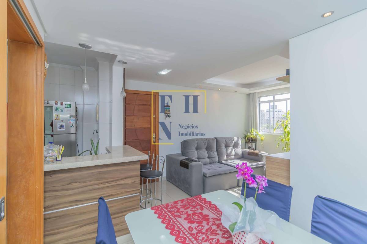 Apartamento à venda com 3 quartos, 73m² - União,