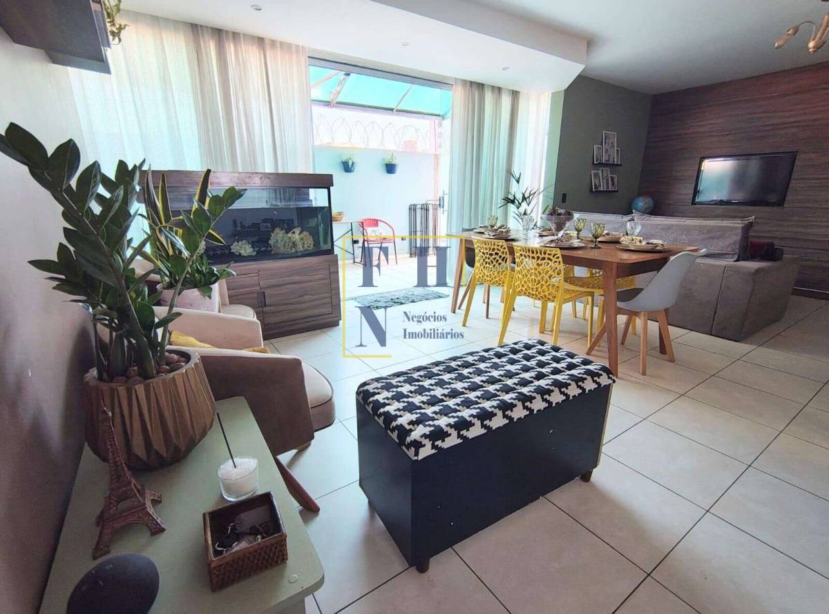 Apartamento Garden à venda com 3 quartos, 180m² - Santa Tereza,